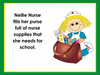 Snapshot Nellie Nurse Fills Her Purse Full Of Purse Supplies That She Needs For School Image